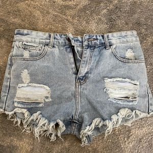 Target jean shorts